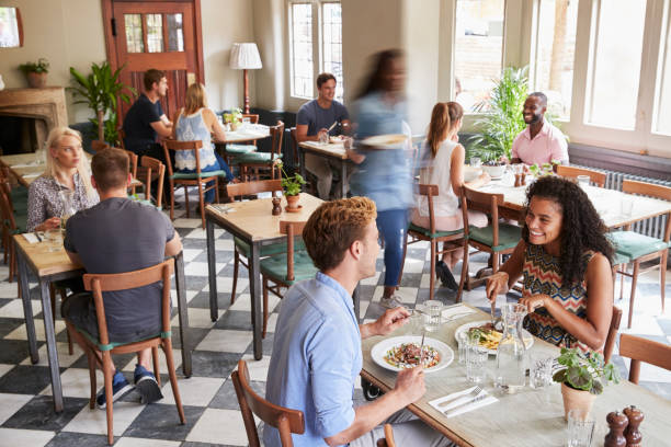 A Busy Restaurant